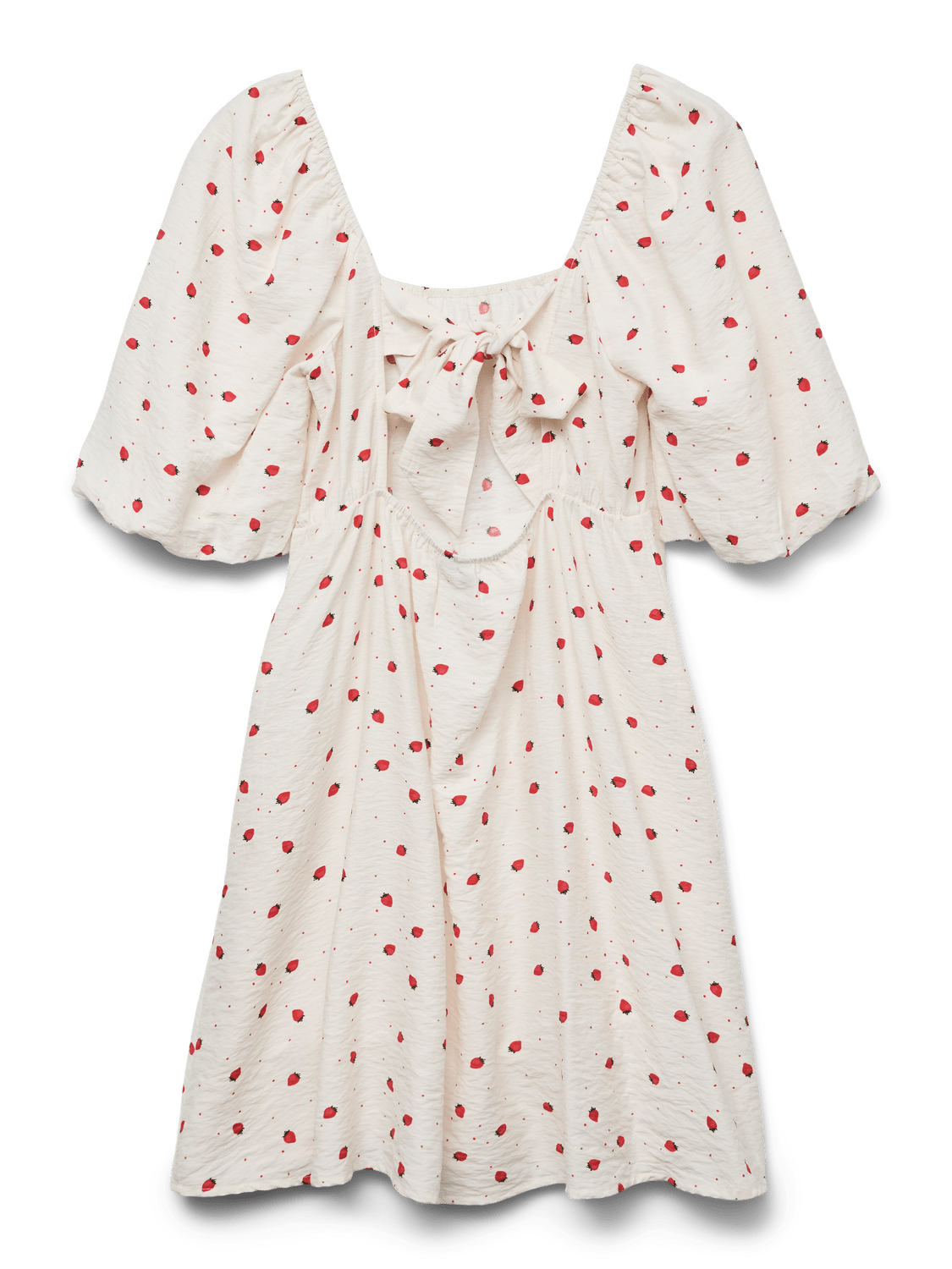 VMODETTE Short Dress - Snow White - VERO MODA & VILA Bergvik
